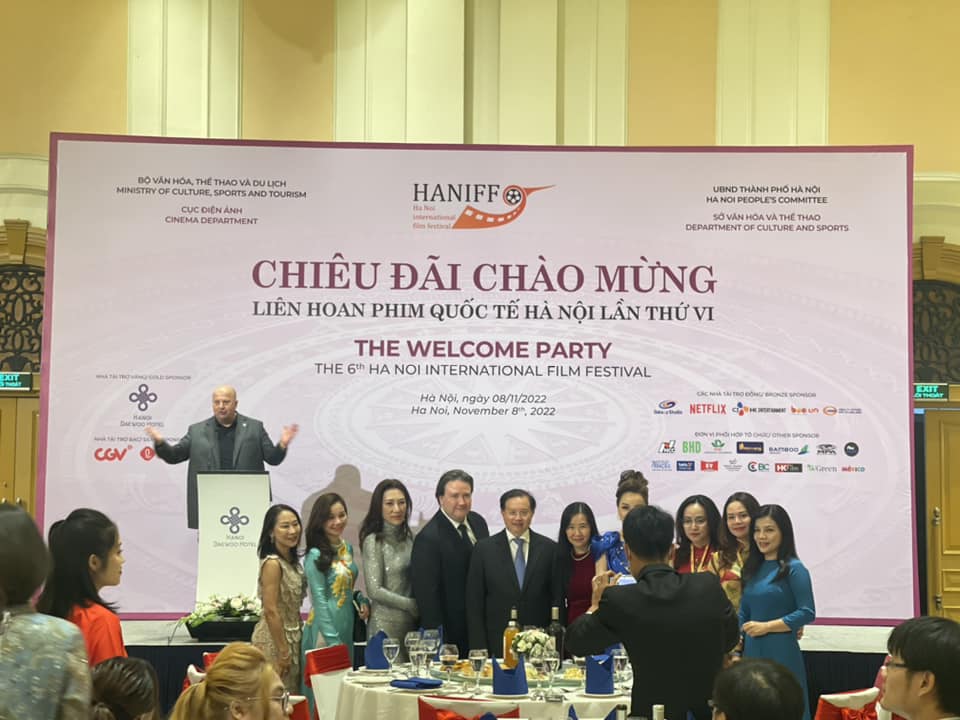 CHÚC MỪNG KHAI MẠC LIÊN HOAN PHIM QUỐC TẾ HÀ NỘI